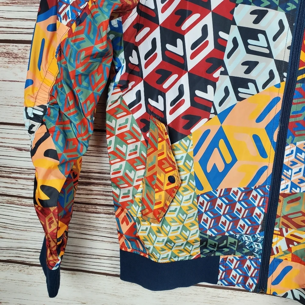 NWT FILA Mens Small The Atrani Collection MAV Bomber Jacket - Picture 5 of 12